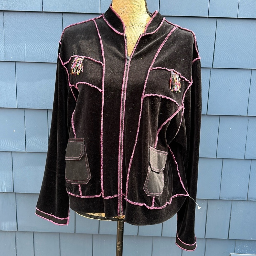 🖤🩷🖤Gotta Have It black value jacket large soft stretch